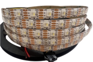 60LEDS HD105 RGBW Pixel LED Strip DC12V White PCB Waterproof IP65 IP67